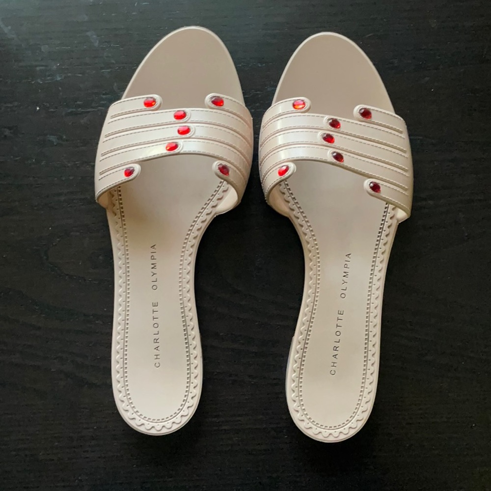charlotte olympia hands up sandal